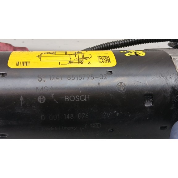Recambio de motor arranque para bmw 1 (f20) 118 d referencia OEM IAM 12418587708 99851579502 851579502