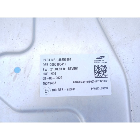 Recambio de bateria para fiat 500e (332_) elektro 3+1 (fa1) referencia OEM IAM 0006000636657  46353861