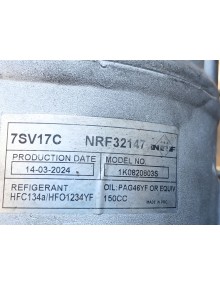 Recambio de compresor aire acondicionado para volkswagen golf v (1k1) 1.9 tdi referencia OEM IAM 1K0820803S 7sv17c  2