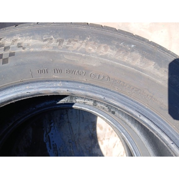 Recambio de neumatico para kia ev3 referencia OEM IAM 215-60-17 96H X2 KUMHO 2024