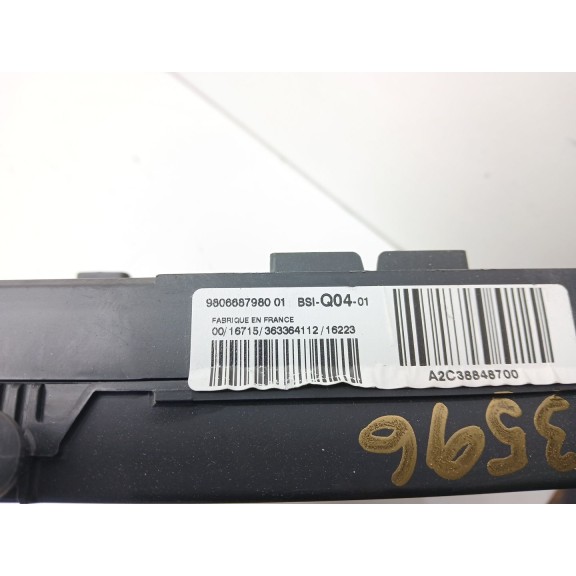 Recambio de centralita bsi para peugeot 508 sw 1.6 blue-hdi fap referencia OEM IAM 9806687980  