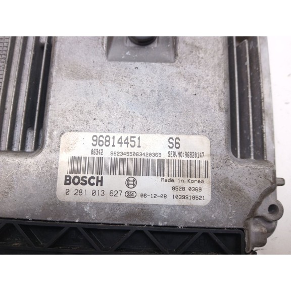 Recambio de centralita motor uce para chevrolet epica (kl1_) 2.0 d referencia OEM IAM 96814451 0281013627 