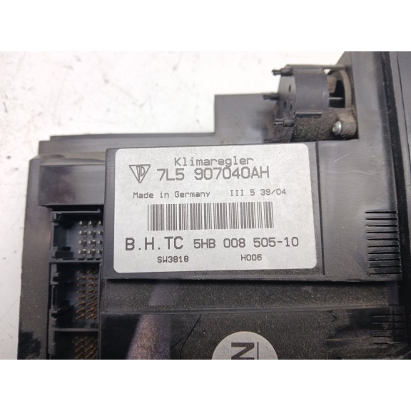 Recambio de mando climatizador para porsche cayenne (9pa) 3.2 referencia OEM IAM 7L5907040AH  