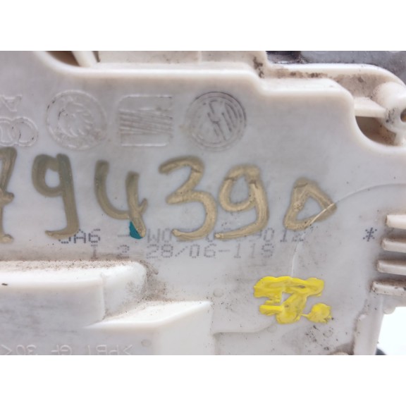 Recambio de cerradura puerta trasera derecha para seat altea (5p1) 1.9 tdi referencia OEM IAM 7L0839016D  