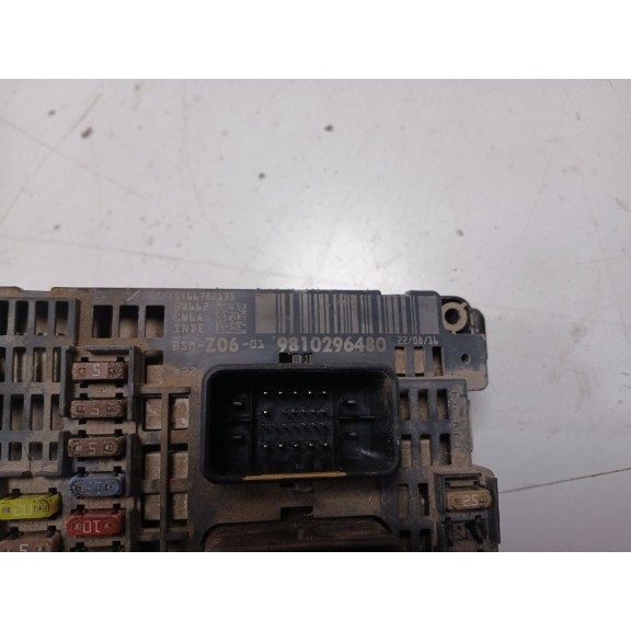 Recambio de centralita bsm para peugeot 508 sw 1.6 blue-hdi fap referencia OEM IAM 9810296480  