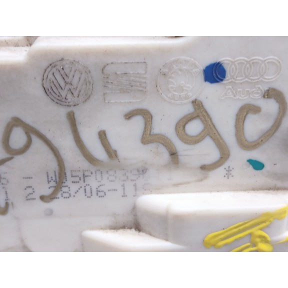 Recambio de cerradura puerta trasera izquierda para seat altea (5p1) 1.9 tdi referencia OEM IAM 7L0839015D 5p0839015a 