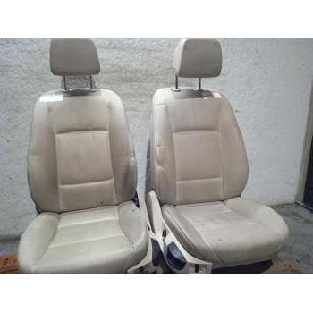 Recambio de juego asientos completo para bmw serie 5 gran turismo (f07) 530d referencia OEM IAM  PIEL BLANCO 