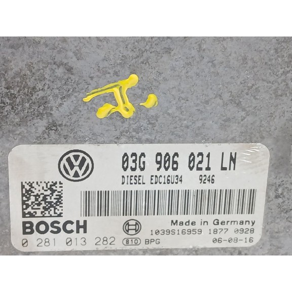 Recambio de centralita motor uce para seat altea (5p1) 1.9 tdi referencia OEM IAM 03g906021ln 0281013282 