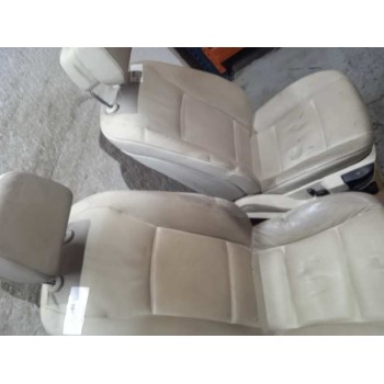 Recambio de juego asientos completo para bmw serie 5 gran turismo (f07) 530d referencia OEM IAM  PIEL BLANCO 