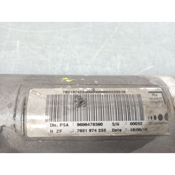 Recambio de cremallera direccion para peugeot 508 sw 1.6 blue-hdi fap referencia OEM IAM 9686476580 7831974255 