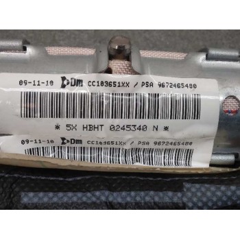 Recambio de airbag cortina delantero derecho para citroën c3 exclusive referencia OEM IAM 9672465480  