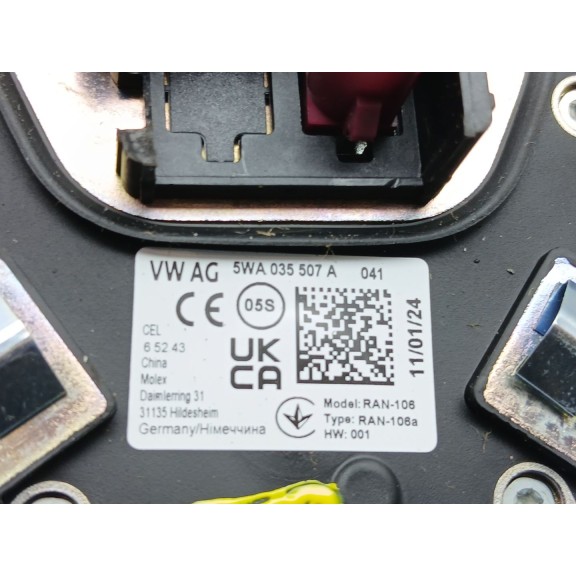 Recambio de modulo electronico para skoda octavia iv (nx3, nn3, pv3) 1.5 tsi referencia OEM IAM 5wa035507a  