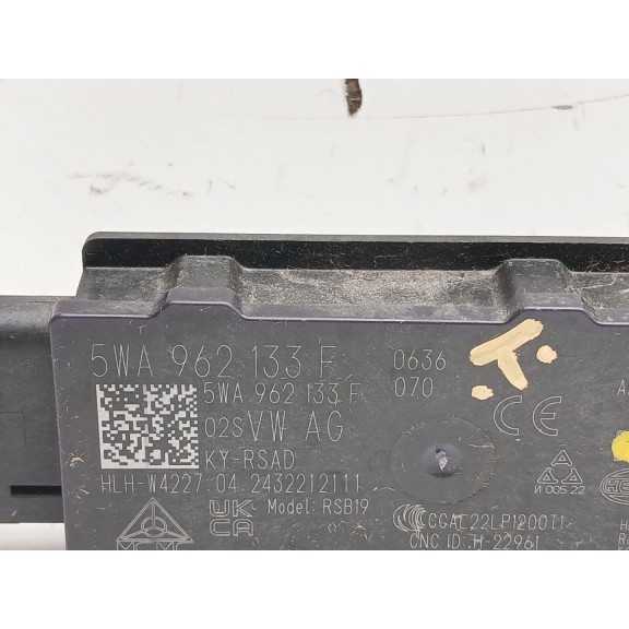 Recambio de modulo electronico para skoda octavia iv (nx3, nn3, pv3) 1.5 tsi referencia OEM IAM 5wa962133f  
