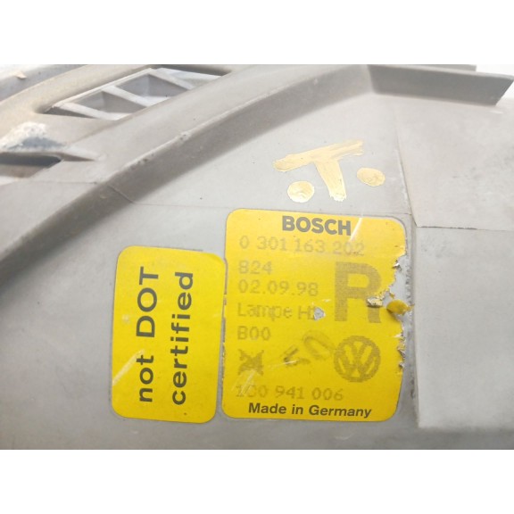 Recambio de faro derecho para volkswagen new beetle (9c1, 1c1) 1.9 tdi referencia OEM IAM 1C0941030J 1c0941006 