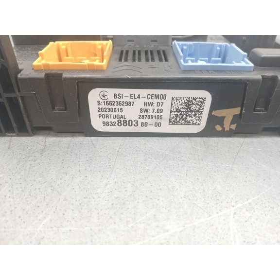 Recambio de centralita bsi para opel combo furgoneta/monovolumen (k9) 1.5 d referencia OEM IAM 983288038000  