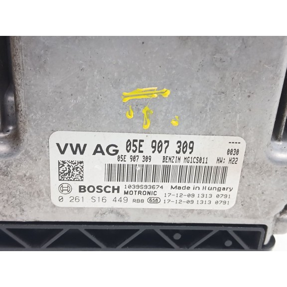 Recambio de centralita motor uce para seat arona fr referencia OEM IAM 05e907309 0261s16449 