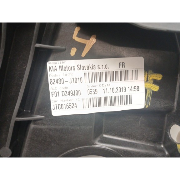 Recambio de elevalunas delantero derecho para kia xceed (cd) 1.4 t-gdi referencia OEM IAM 82481J7000 82480j7010 