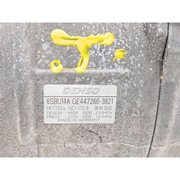 Recambio de compresor aire acondicionado para bmw 3 (e90) 320 d referencia OEM IAM ge4472603821 4472603821 6sbu14a