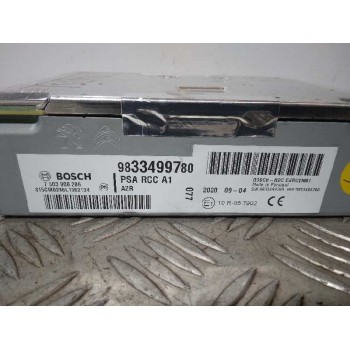 Recambio de sistema navegacion gps para peugeot 208 (p2) active referencia OEM IAM 9833499780 CAJA 