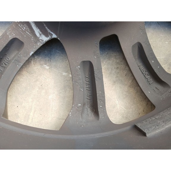 Recambio de llanta para nissan juke (f15) 1.2 dig-t referencia OEM IAM 1KR7A x1 17 pulgadas