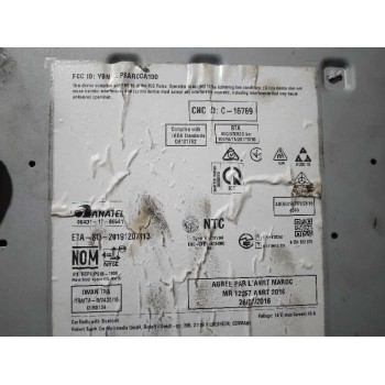 Recambio de sistema navegacion gps para peugeot 208 (p2) active referencia OEM IAM 9833499780 CAJA 