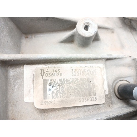 Recambio de caja cambios para nissan juke (f15) 1.2 dig-t referencia OEM IAM TL4143. 320101KA0A  