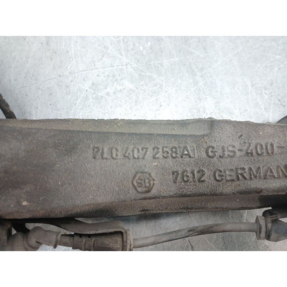 Recambio de mangueta delantera derecha para porsche cayenne (9pa) 3.2 referencia OEM IAM 7L0407258A  