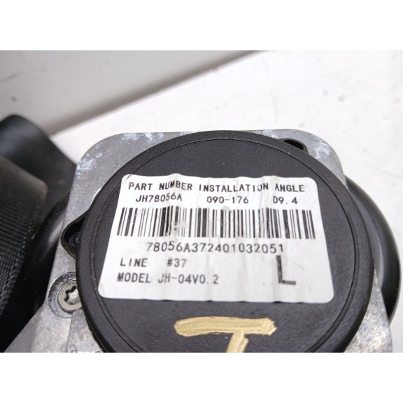 Recambio de cinturon seguridad trasero izquierdo para omoda 5 referencia OEM IAM 406000327aa  