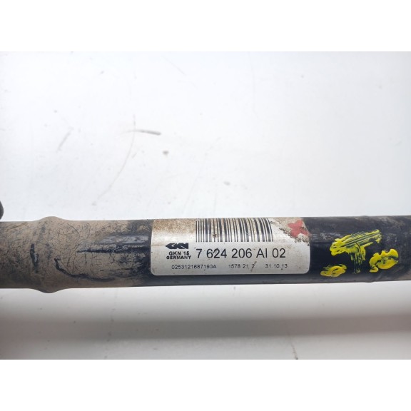 Recambio de transmision trasera derecha para bmw serie 1 lim. (f20) 116d efficientdynamics edition referencia OEM IAM 7624206ai0