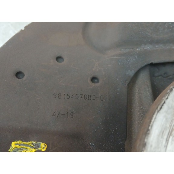 Recambio de mangueta delantera izquierda para opel combo e tour / life (k9) 1.5 referencia OEM IAM 9815457080  