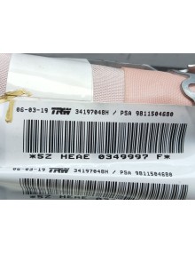 Recambio de airbag cortina delantero izquierdo para peugeot 3008 ii suv (mc_, mr_, mj_, m4_) 1.5 bluehdi 130 referencia OEM IAM  2