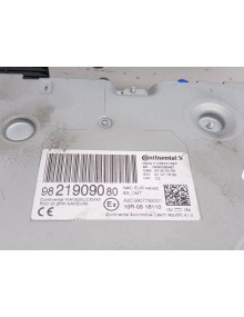 Recambio de sistema audio / radio cd para peugeot 3008 ii suv (mc_, mr_, mj_, m4_) 1.5 bluehdi 130 referencia OEM IAM 9821909080 2