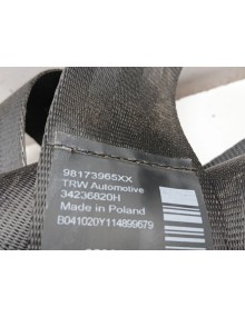 Recambio de cinturon seguridad trasero izquierdo para toyota proace verso referencia OEM IAM 98173965xx   2
