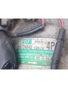 Recambio de compresor aire acondicionado para honda civic viii hatchback (fn, fk) 1.8 (fn1, fk2) referencia OEM IAM 38800rsae010 2