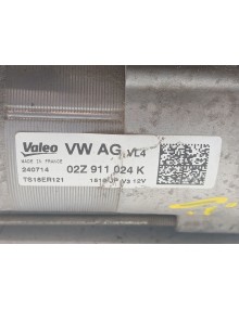 Recambio de motor arranque para skoda yeti (5l) 2.0 tdi referencia OEM IAM 02Z911024KX 02z911024k  2