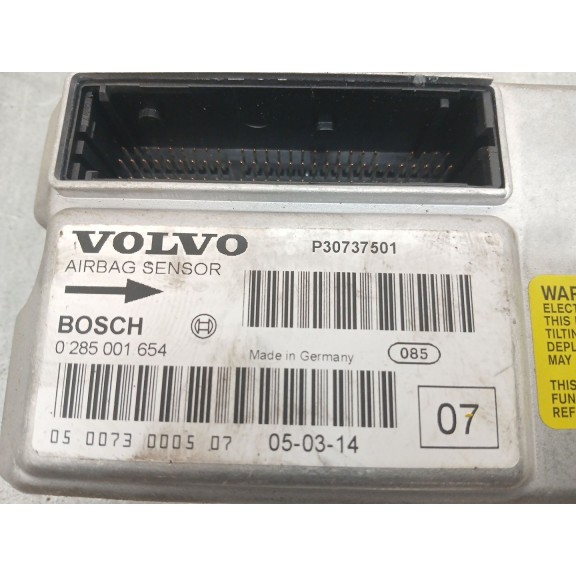 Recambio de centralita airbag para volvo xc90 2.4 diesel cat referencia OEM IAM 0285001654 p30737501 