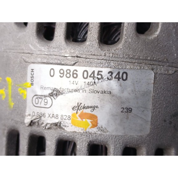 Recambio de alternador para audi a3 (8p1) 2.0 tdi 16v referencia OEM IAM 06F903023F 0986045340 0986xa8828