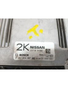 Recambio de centralita motor uce para nissan nv200 / evalia autobús 1.5 dci 85 (m20, m20m, m20k, m20kk) referencia OEM IAM 23710 2