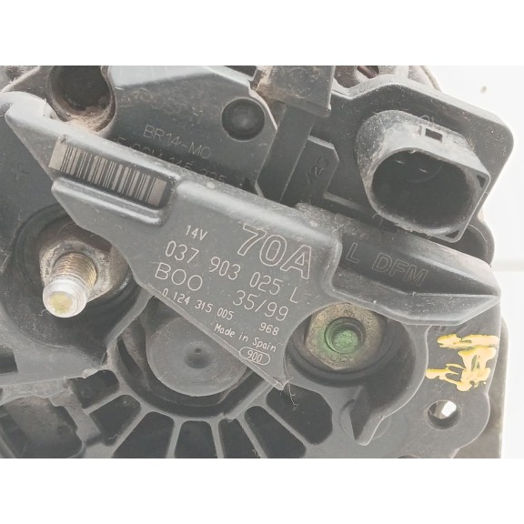 Recambio de alternador para seat arosa (6h1) 1.0 referencia OEM IAM 037903025l 0124315005 