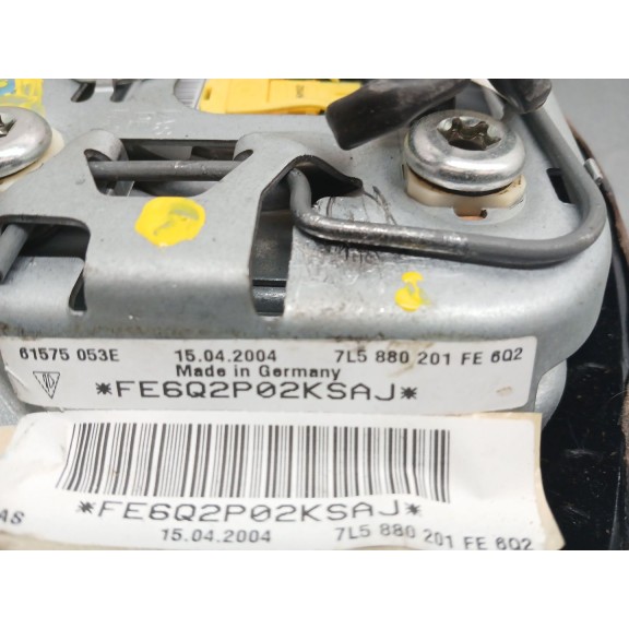 Recambio de airbag delantero izquierdo para porsche cayenne (9pa) 3.2 referencia OEM IAM 955803078035Z3 7l5880201fe 