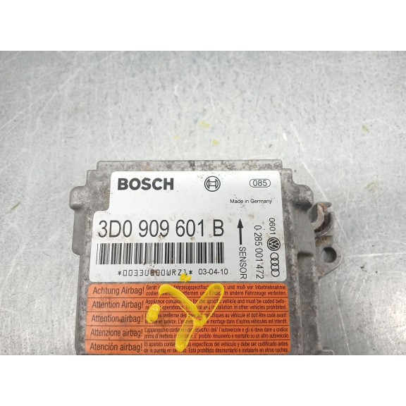 Recambio de centralita airbag para porsche cayenne (9pa) 3.2 referencia OEM IAM 3d0909601b 0285001472 