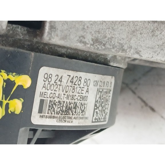 Recambio de alternador para opel vivaro c furgoneta (k0) 1.5 referencia OEM IAM 9824742880 1635591980 a002tv0781ze