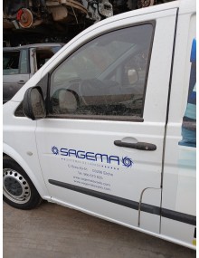 Recambio de puerta delantera izquierda para mercedes-benz vito / mixto furgoneta (w639) 109 cdi (639.601, 639.603, 639.605) refe
