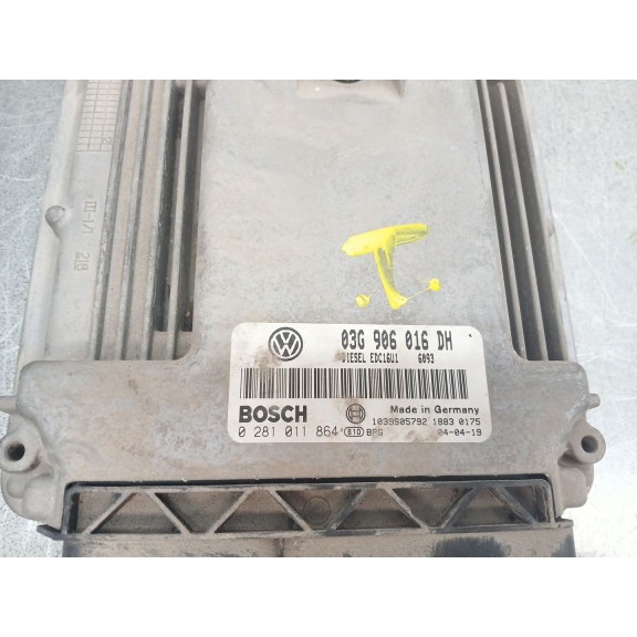 Recambio de centralita motor uce para seat altea (5p1) 1.9 tdi referencia OEM IAM 03g906016dh 0281011864 