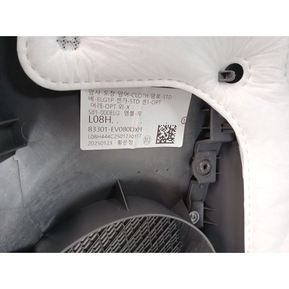 Recambio de guarnecido puerta trasera izquierda para kia ev3 referencia OEM IAM   