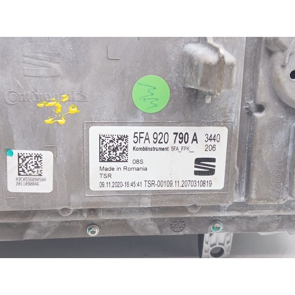 Recambio de cuadro instrumentos para cupra formentor (km7, kmp) 1.5 tsi referencia OEM IAM 5fa920790a  