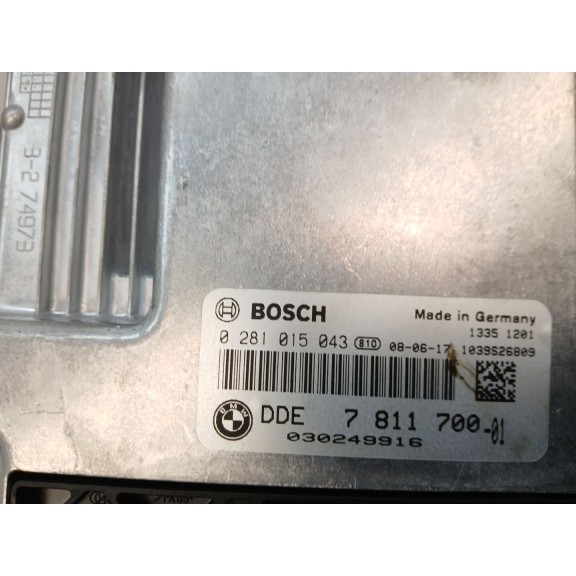 Recambio de centralita motor uce para bmw 1 (e87) 120 d referencia OEM IAM 0281015043  