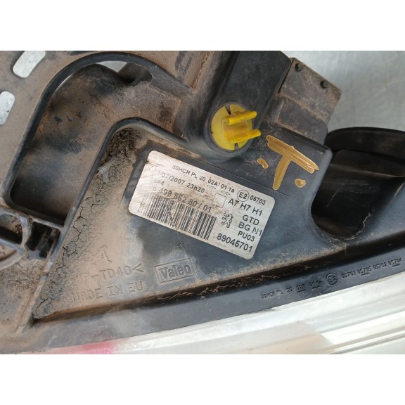 Recambio de faro izquierdo para peugeot 207/207+ (wa_, wc_) 1.4 referencia OEM IAM 9649986280  