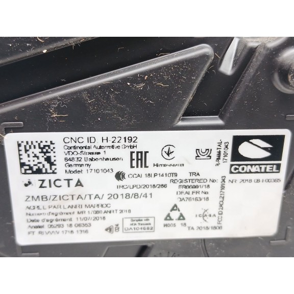 Recambio de cuadro instrumentos para seat arona (kj7, kjp) 1.0 tsi referencia OEM IAM 6f0920740b  