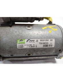 Recambio de motor arranque para opel corsa d (s07) 1.3 cdti (l08, l68) referencia OEM IAM 95518997 / 93191079 55221292  2